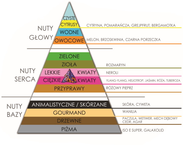 piramida zapachowa 25 składników